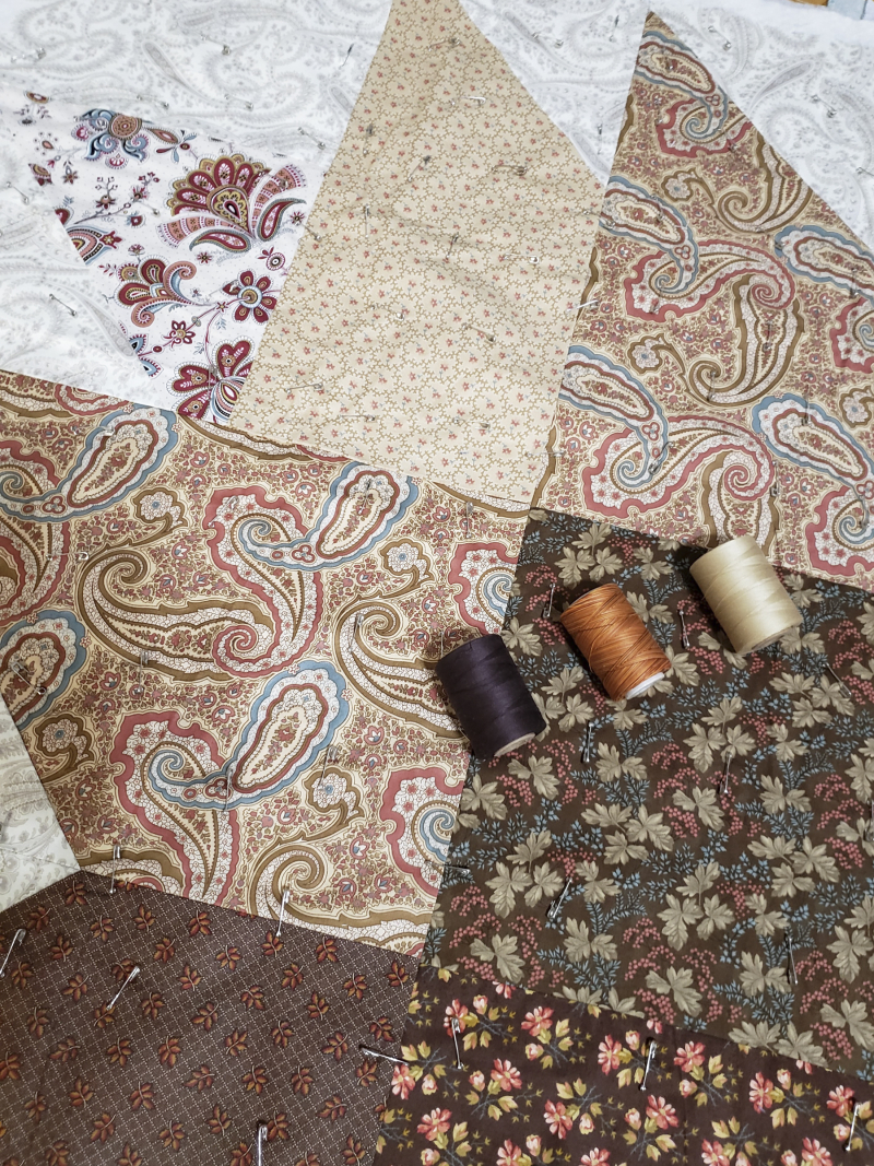 Fall leaf table quilt thread choice Fall leaf table quilt thread choice