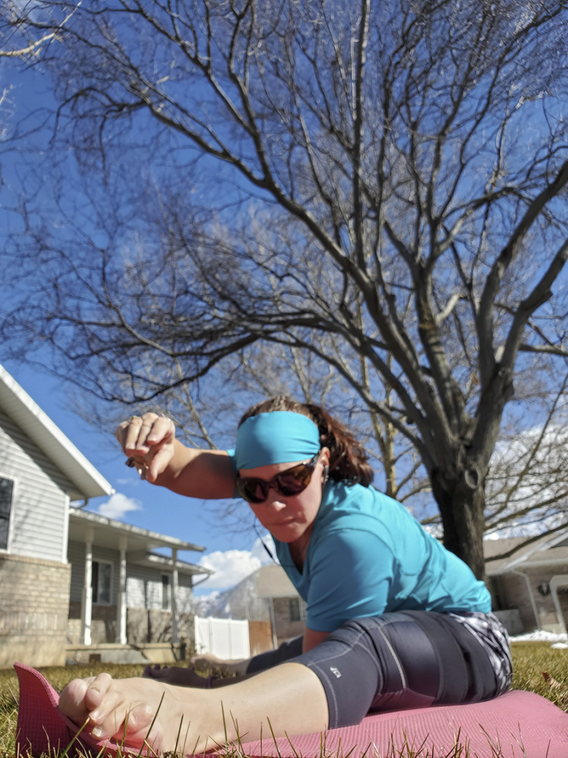 Currently stretching Currently stretching