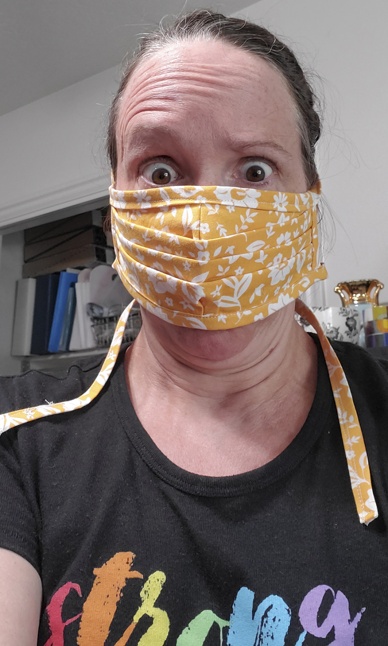 Corona masks panic Corona masks panic